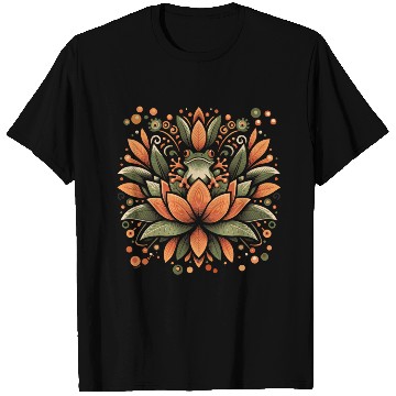 Discover Frog on Lotus T Shirts