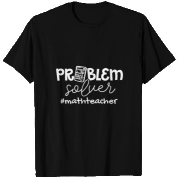 Discover Womens Problem Solver Math Teachers Women Gift T Shirts