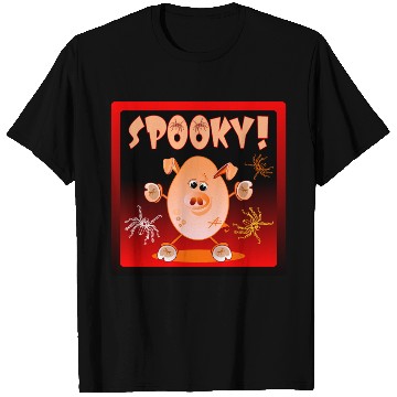 Discover HAPPY HALLOWEEN SPIDERS PIGLET T Shirts