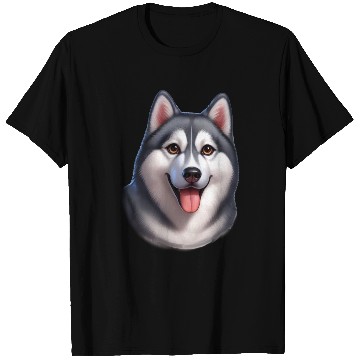 Discover I love my Husky. Funny Husky. T Shirts