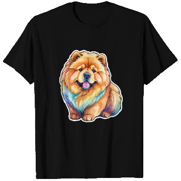 Discover Chow Chow Watercolor T Shirts