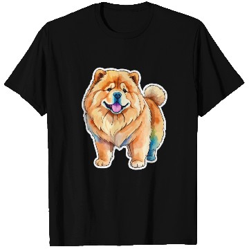 Discover Chow Chow Watercolor T Shirts