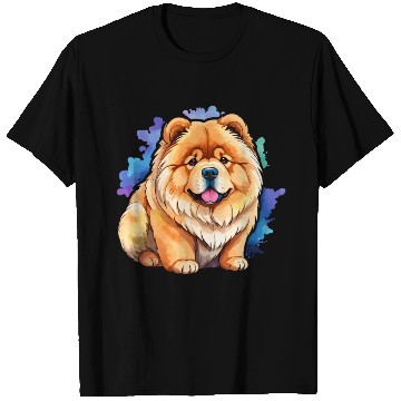 Discover Chow Chow Watercolor T Shirts