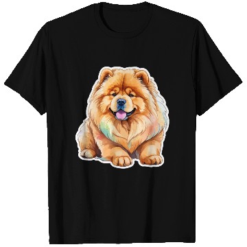Discover Chow Chow Watercolor T Shirts