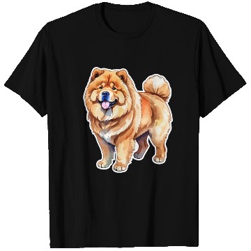Discover Chow Chow Watercolor T Shirts