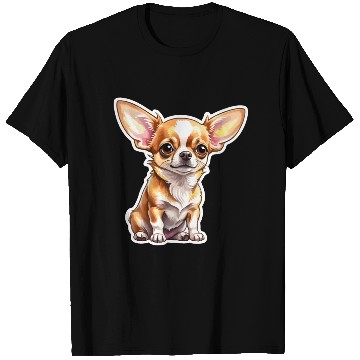 Discover Chihuahua Watercolor T Shirts