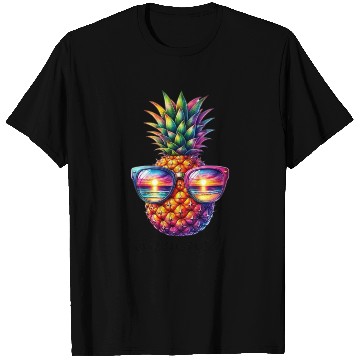 Discover SUMMER PINEAPPLE SUNGLASSES T Shirts