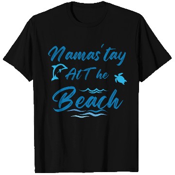 Discover Summer, Beach, Yoga T Shirts