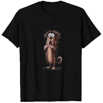 Discover Whimsical Sausage Surprise T Shirts