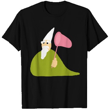 Discover Crawly Gnome Tiny Green Wizard, Funny Green Gnome T Shirts
