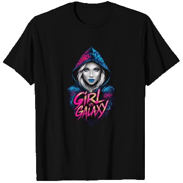 Discover Girl Vs galaxy T Shirts