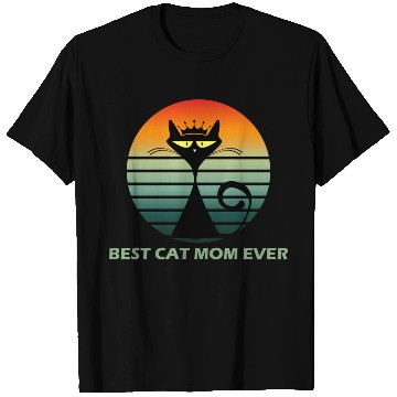 Discover Best cat mom ever Pets cute Funny lovely cat T Shirts