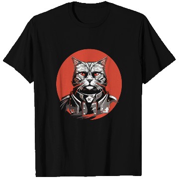 Discover Commanding Military Cat General T Shirts