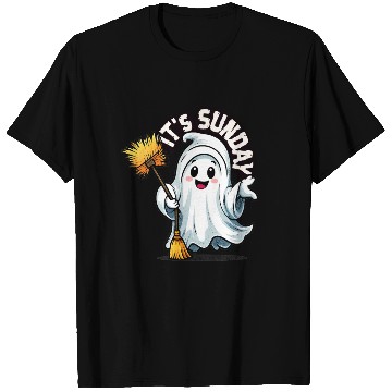Discover It's Sunday little ghost T Shirts