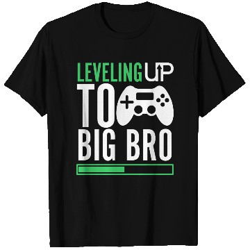 Discover Leveling up to Big Bro T Shirts