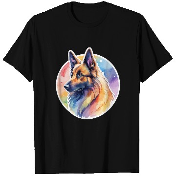 Discover Belgian Shepherd Watercolor T Shirts
