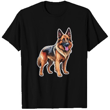 Discover Belgian Shepherd Watercolor T Shirts