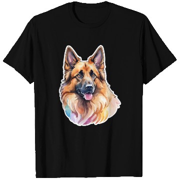 Discover Belgian Shepherd Watercolor T Shirts