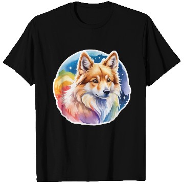 Discover Icelandic Sheepdog Watercolor T Shirts