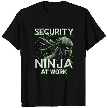 Discover Penetration Tester Security Ninja at work T Shirts