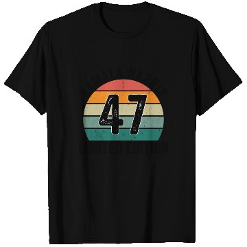 Discover Kamala Harris 47 Limited Edition Vintage Sunset T Shirts