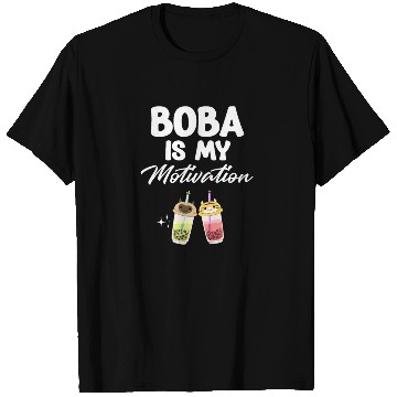 Discover Boba Is My Motivation Bubble Japan K-pop Korean T Shirts