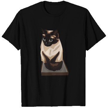 Discover Siamese Cat in Box T Shirts