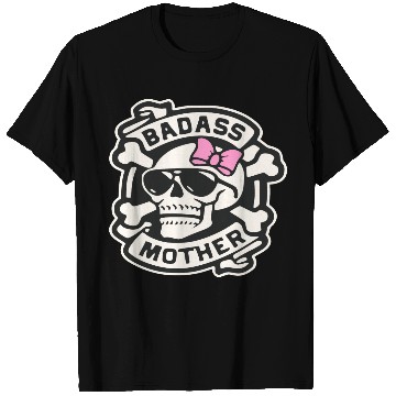 Discover Badass Mother Skull LIKE US ON FACEBOOK # T Shirts