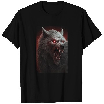 Discover black Wolf T Shirts