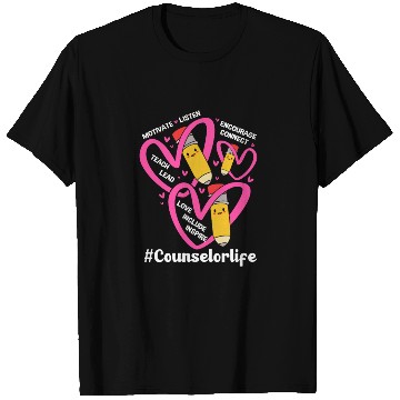 Discover Back To School Counseling School Counselor Life T Shirts