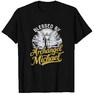 Discover Archangel Michael Catholic Christianity Angel T Shirts