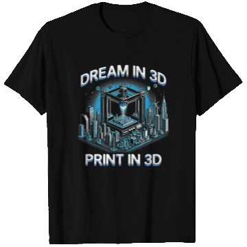 Discover 3D Print 3D Engineer Deam In 3D T Shirts
