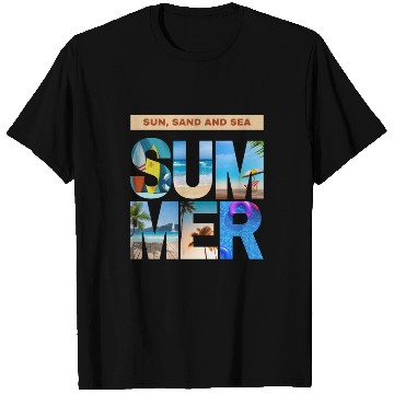 Discover Sun, Sand and Sea Summer outfits for men T Shirts