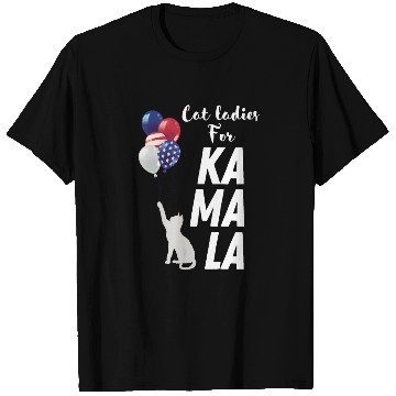 Discover Cat ladies voting for Kamala T Shirts