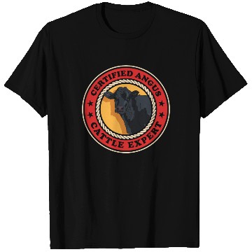Discover Angus Cattle Expert Black Angus Cow T Shirts