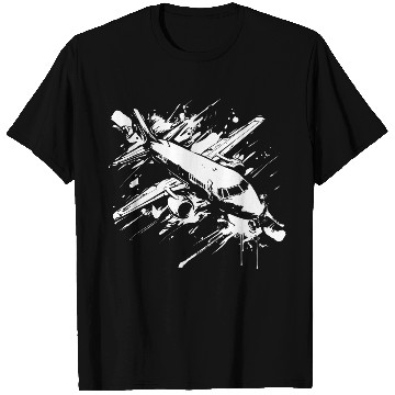 Discover Plane Streetart T Shirts