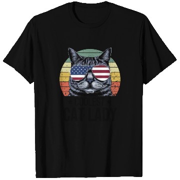 Discover Coolest Cat Lady T Shirts