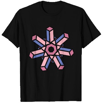 Discover 3D Illusion Geometric Gear T Shirts