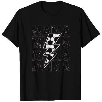 Discover Soccer Mama Lightning Bolt T Shirts