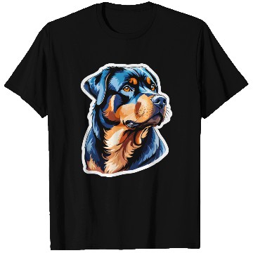 Discover Rottweiler Watercolor T Shirts