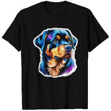 Discover Rottweiler Watercolor T Shirts