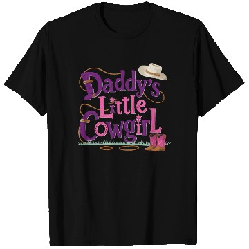 Discover Daddy's Little Cowgirl T Shirts