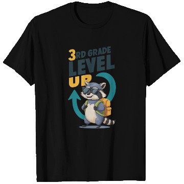 Discover 3RD Grade Level Up Back To School Design T Shirts