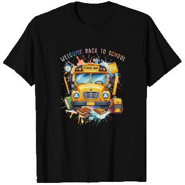 Discover Welcome back to school School Bus T Shirts