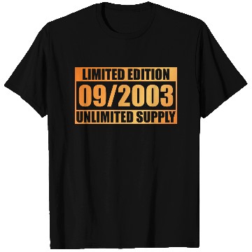 Discover 21st birthday Limited Edition - ꝏ Supply 09/2003 T Shirts