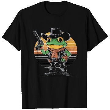 Discover Cowboy Frog T Shirts