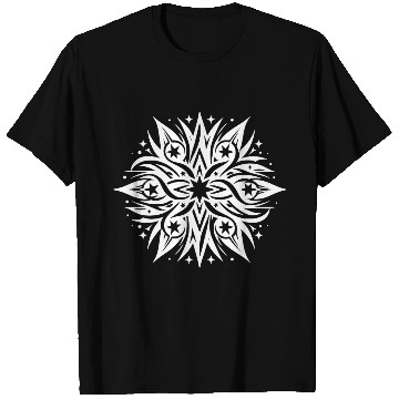 Discover Fancy Star Composition Tattoo Style T Shirts