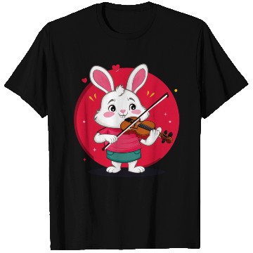 Discover Cute Cat T Shirts Playing the Violin