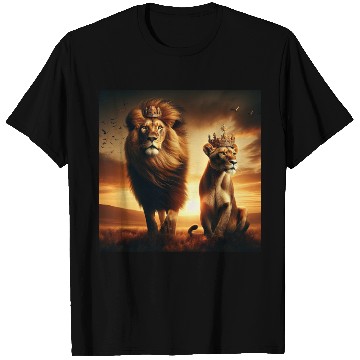 Discover Lions and Crowns T Shirts