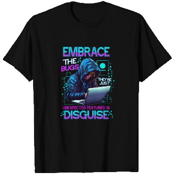 Discover Embrace The Bugs Coder Computer Engineer Software T Shirts